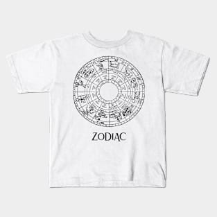 12 Signs Of The Ancient Zodiac: Kids T-Shirt